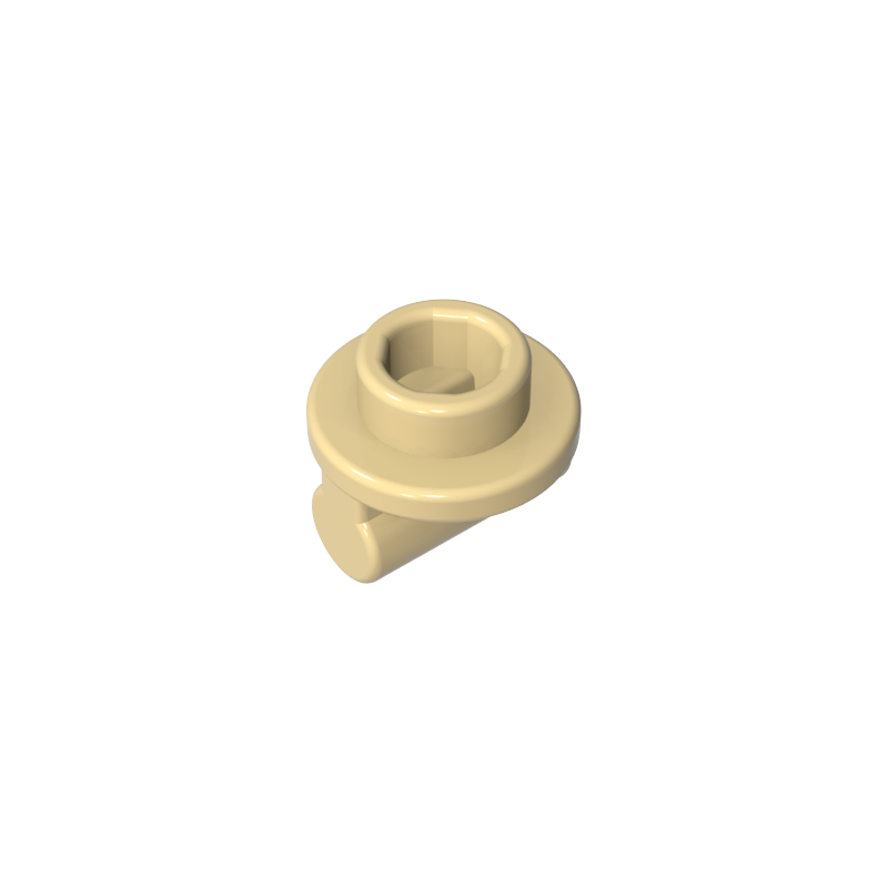Plate Round 1 x 1 with Hollow Stud and Bar on Underside