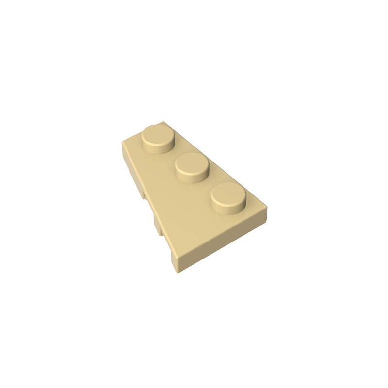 Wedge Plate 3 x 2 Left