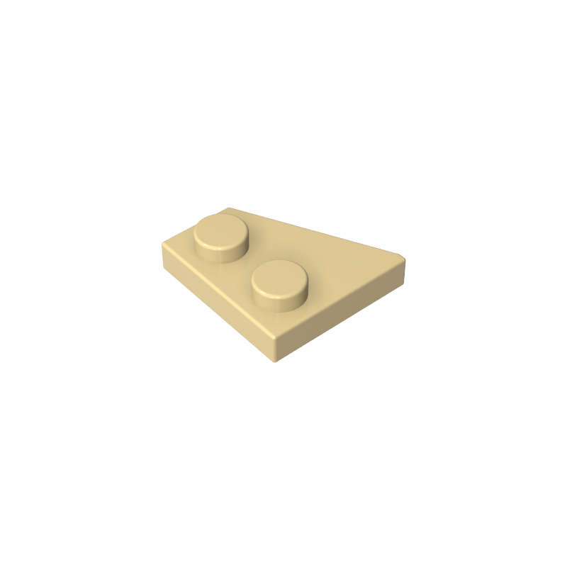 Wedge Plate 2 x 2 Right
