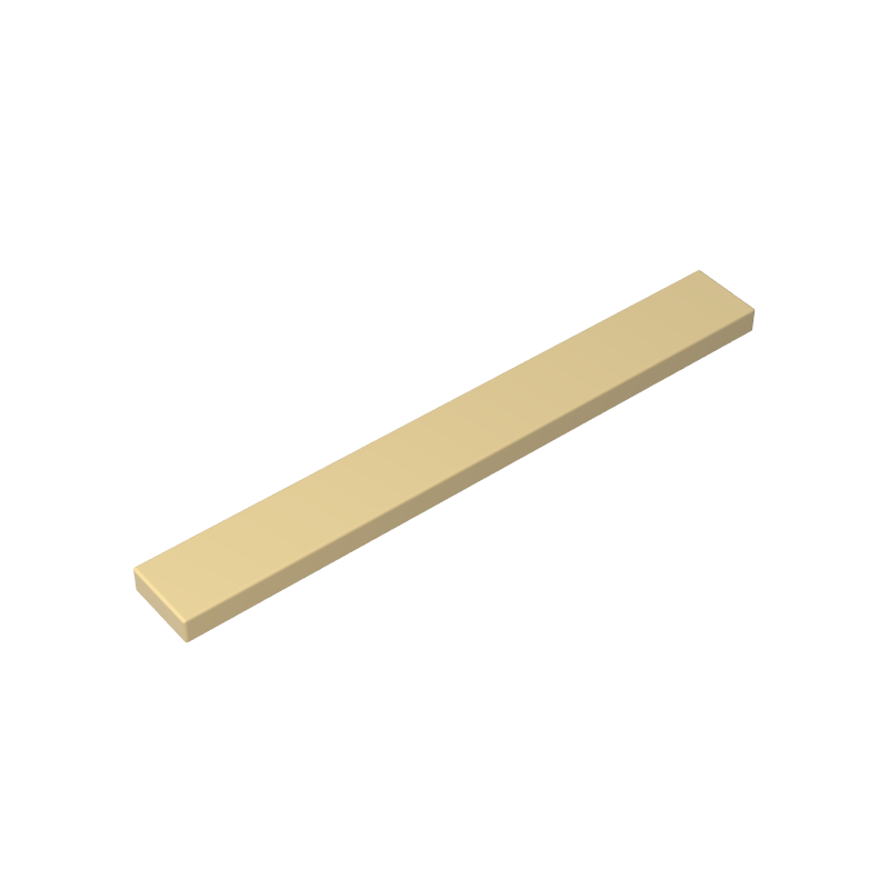 Tile 1 x 8 with Groove