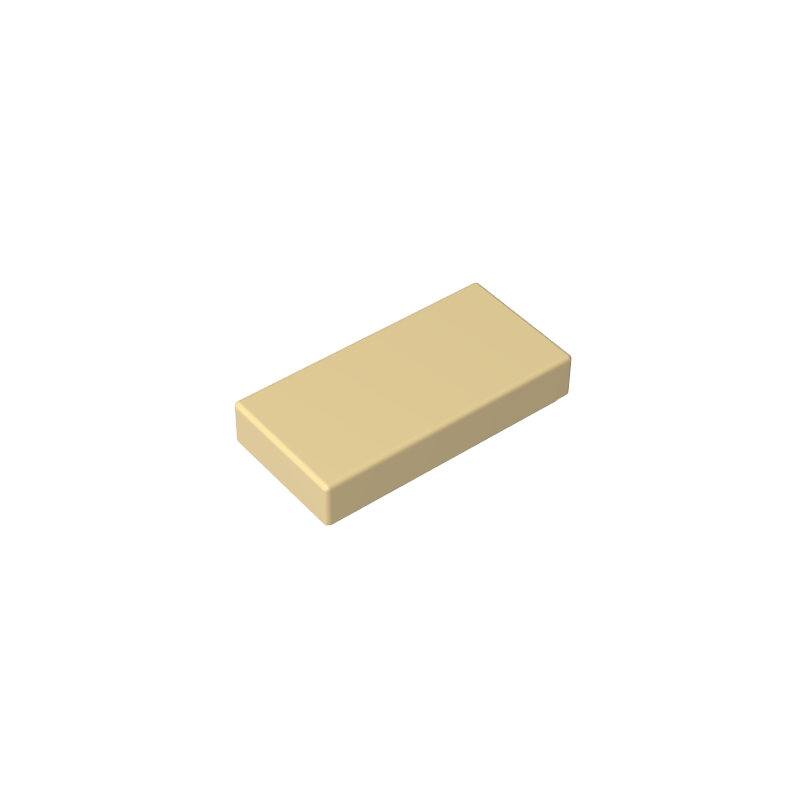 Tile 1 x 2 with Groove