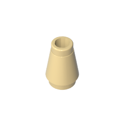 Cone 1 x 1 [No Top Groove]