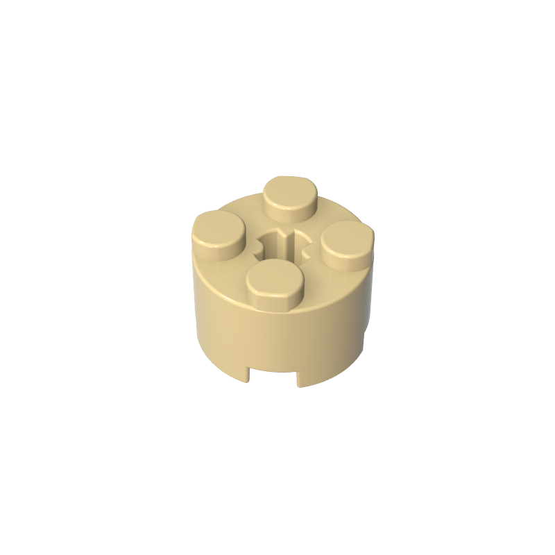 Brick Round 2 x 2 with Axle Hole