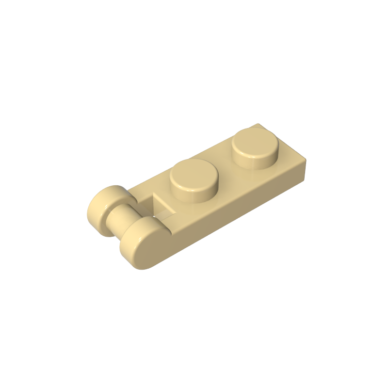 Plate Special 1 x 2 with Handle on End [Closed Ends]