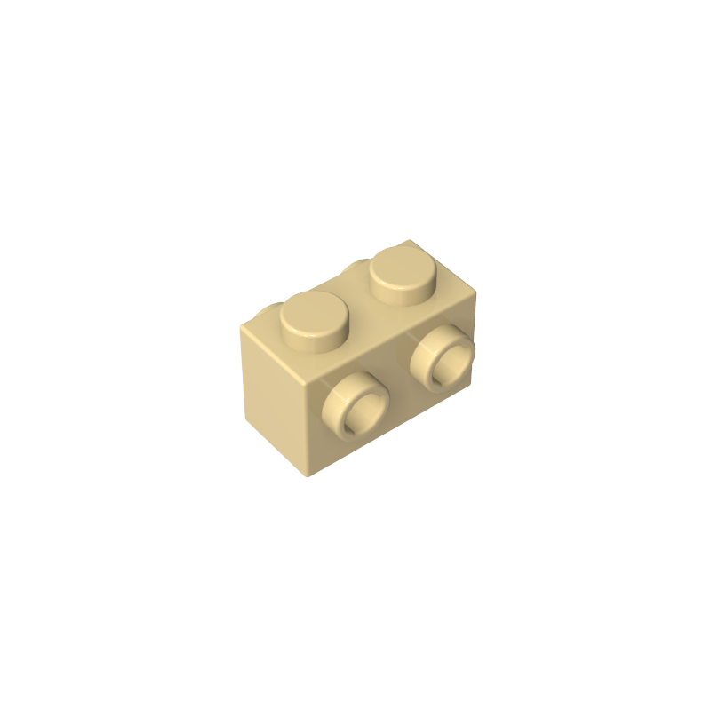 Brick Special 1 x 2 with Studs on 2 Sides