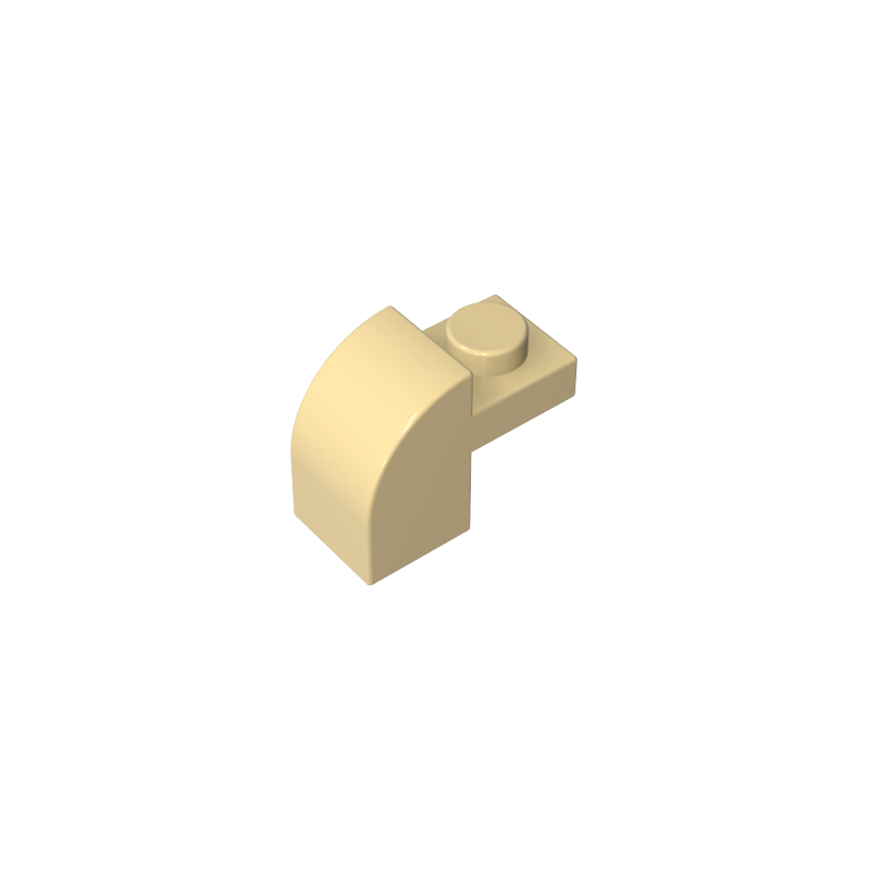Brick Curved 1 x 2 x 1 1/3 with Curved Top