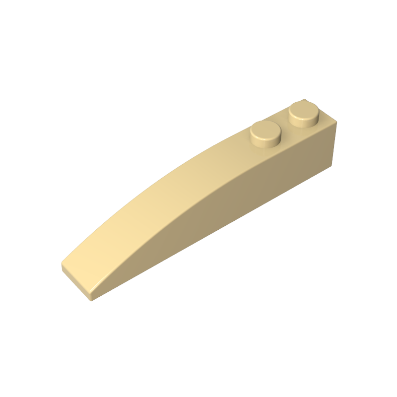 Brick Curved 6 x 1