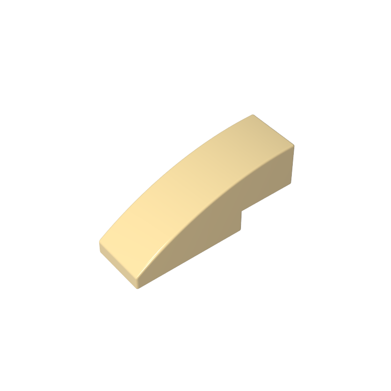 Slope Curved 3 x 1 No Studs