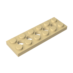 Technic Plate 2 x 6 [5 Holes]