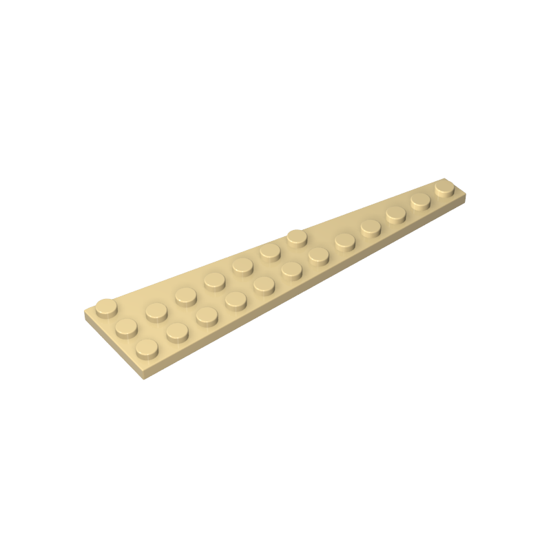 Wedge Plate 12 x 3 Left