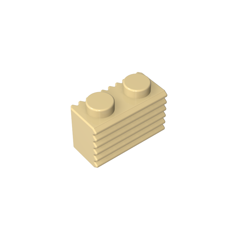 Brick Special 1 x 2 with Grill