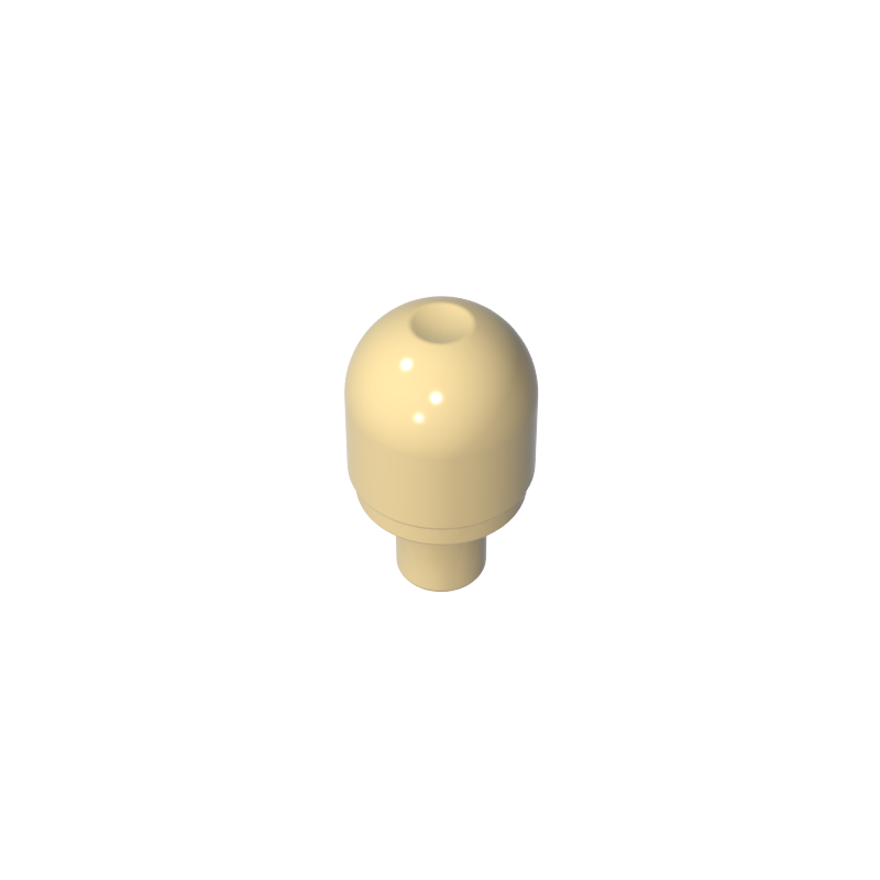Light Cover 1 x 1 Round with Internal Bar / Bionicle Barraki Eye