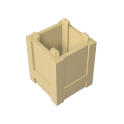 Container Box 2 x 2 x 2 - Top Opening