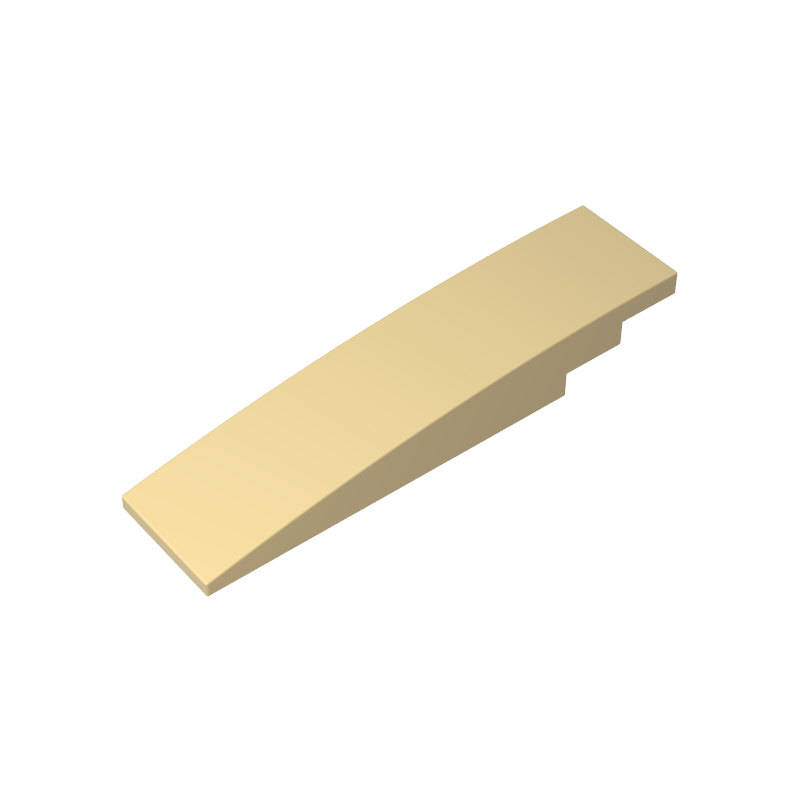Slope Curved 8 x 2 No Studs - Color ID 31