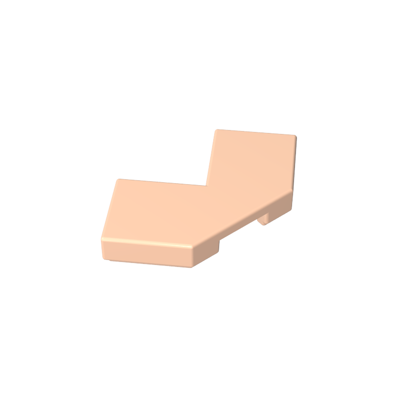 Tile Special 2 x 2 Corner with Cut Corner - Facet