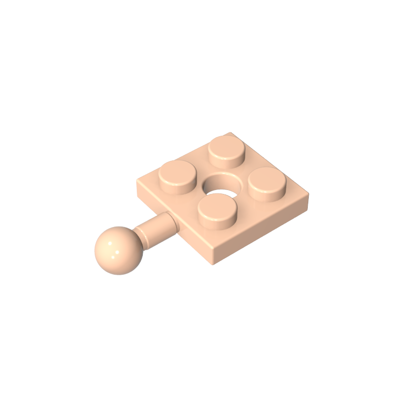 Plate Special 2 x 2 with Towball and Hole