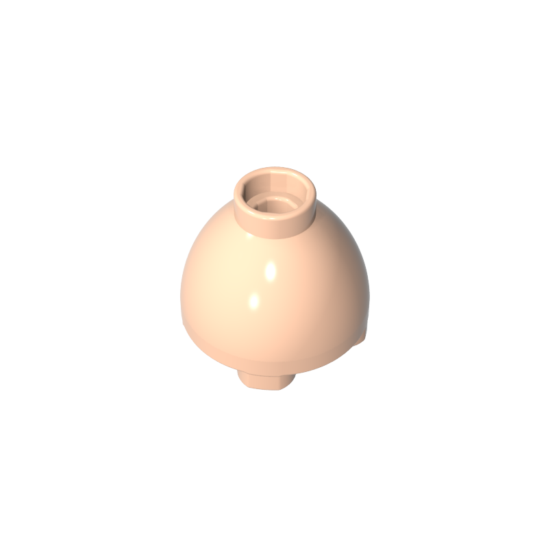 Brick Round 2 x 2 x 1 1/3 Inverted