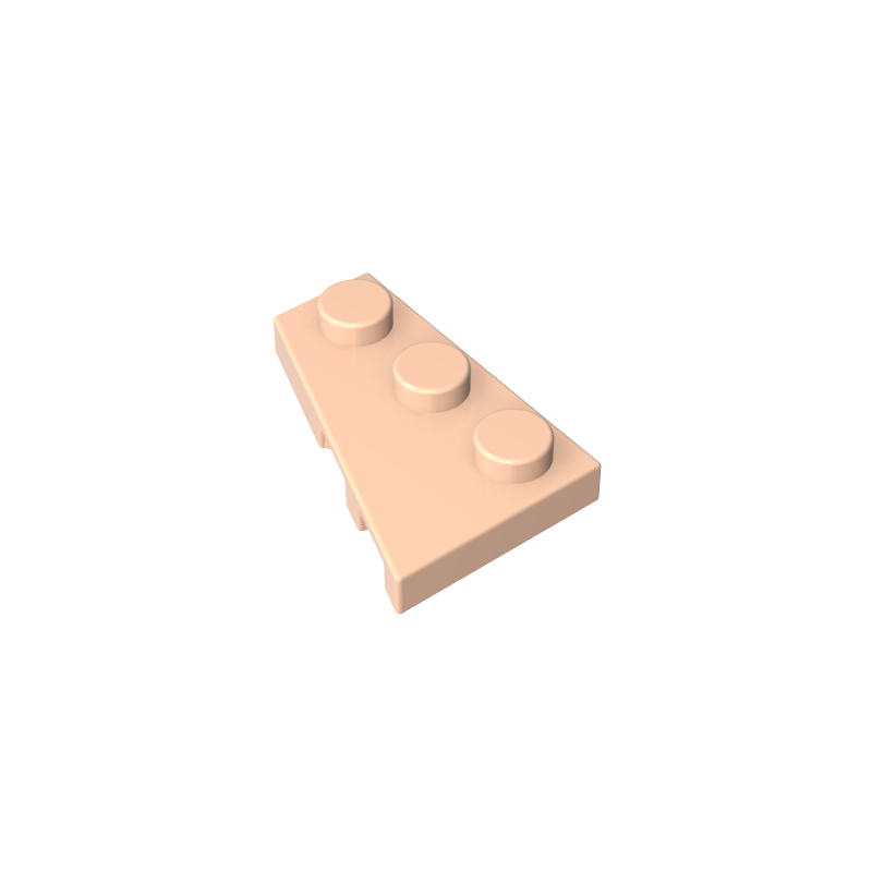 Wedge Plate 3 x 2 Left
