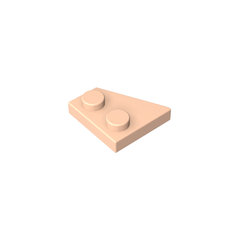 Wedge Plate 2 x 2 Right