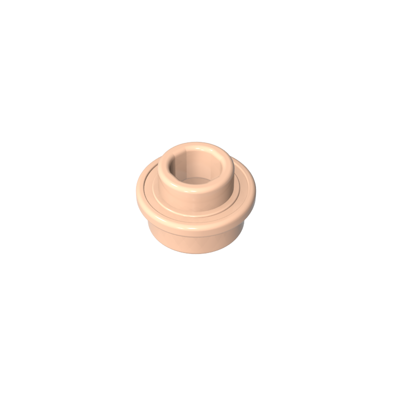 Plate Round 1 x 1 with Open Stud