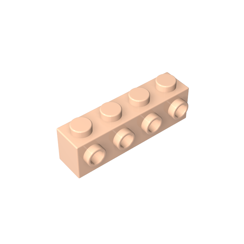 Brick Special 1 x 4 with 4 Studs on One Side