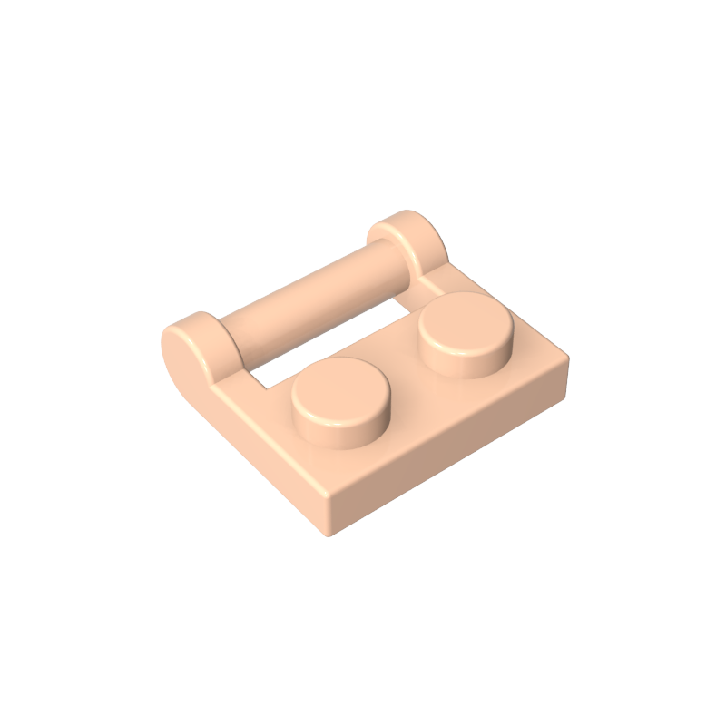 Plate Special 1 x 2 [Side Handle Closed Ends]