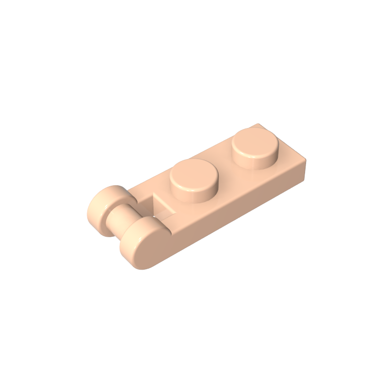 Plate Special 1 x 2 with Handle on End [Closed Ends]