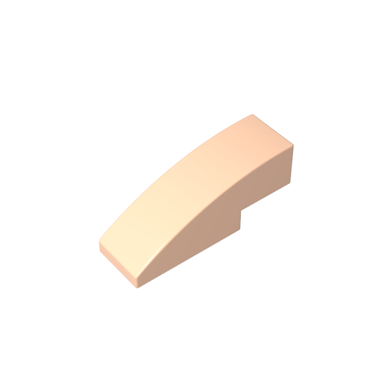 Slope Curved 3 x 1 No Studs