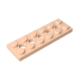 Technic Plate 2 x 6 [5 Holes]