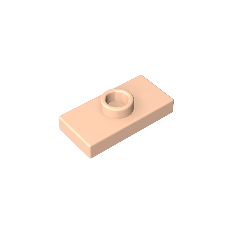Plate Special 1 x 2 with 1 Stud with Groove and Inside Stud Holder (Jumper)