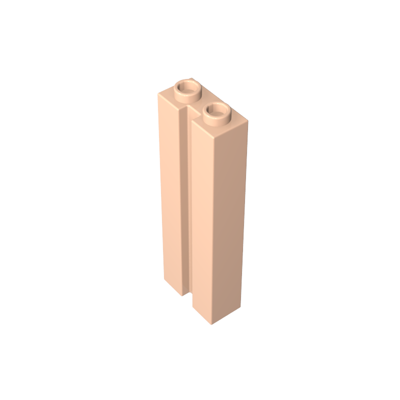 Brick Special 1 x 2 x 5 with Groove