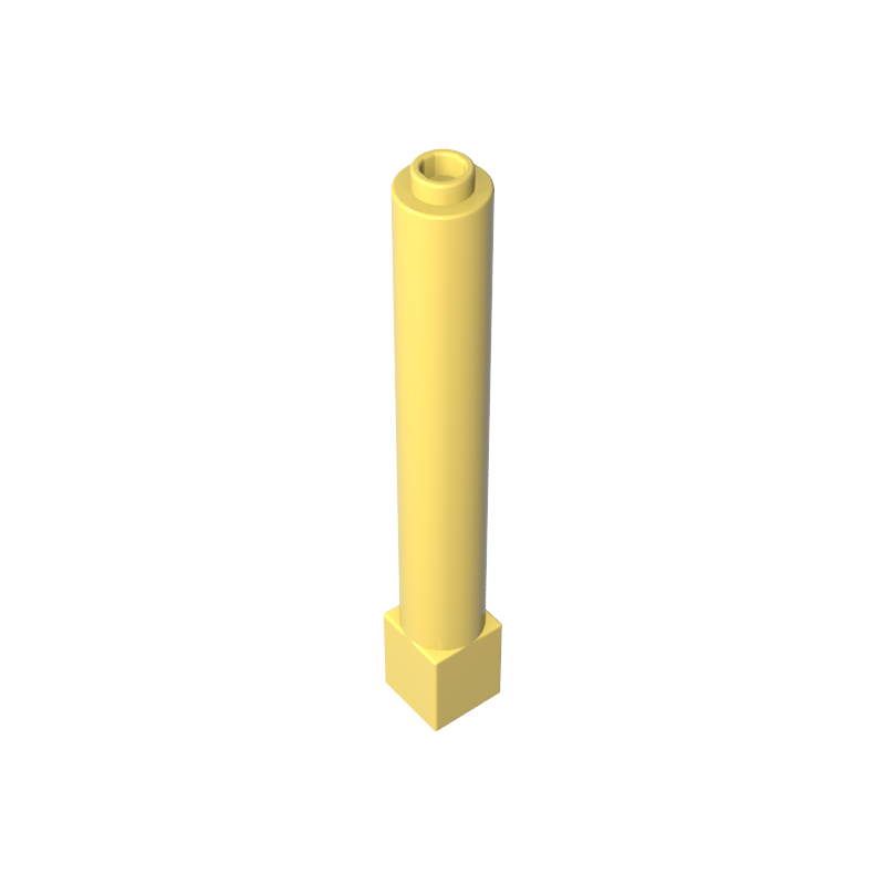 Support Round 1 x 1 x 6 Solid Pillar