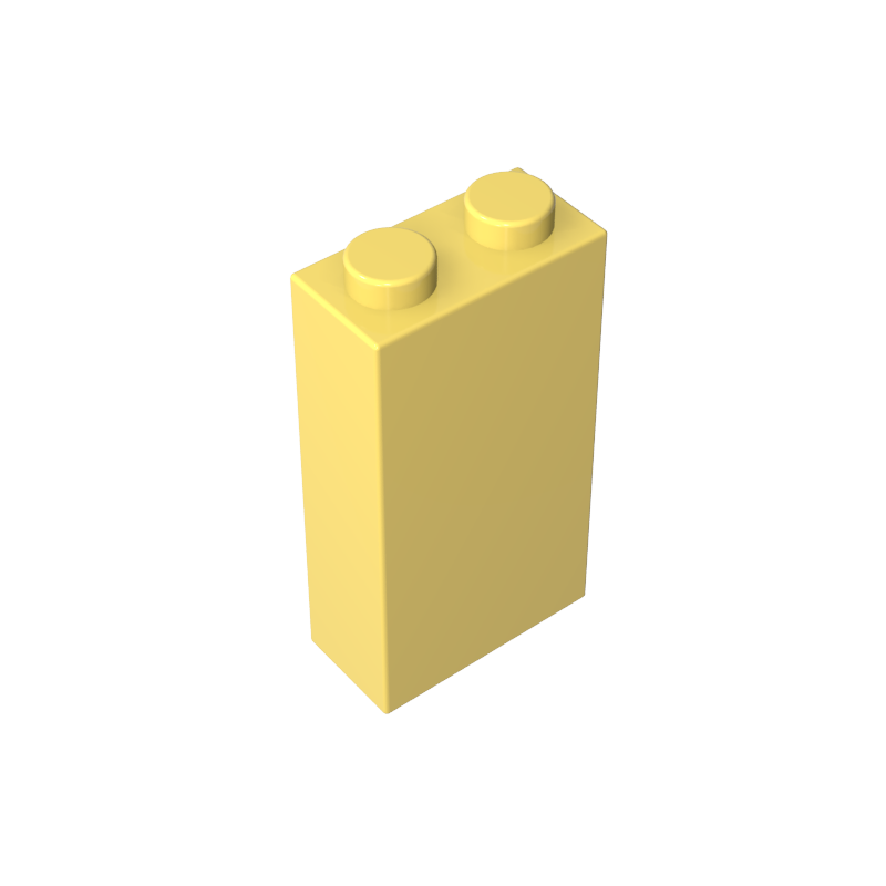 Brick 1 x 2 x 3 with Bottom Stud Holder