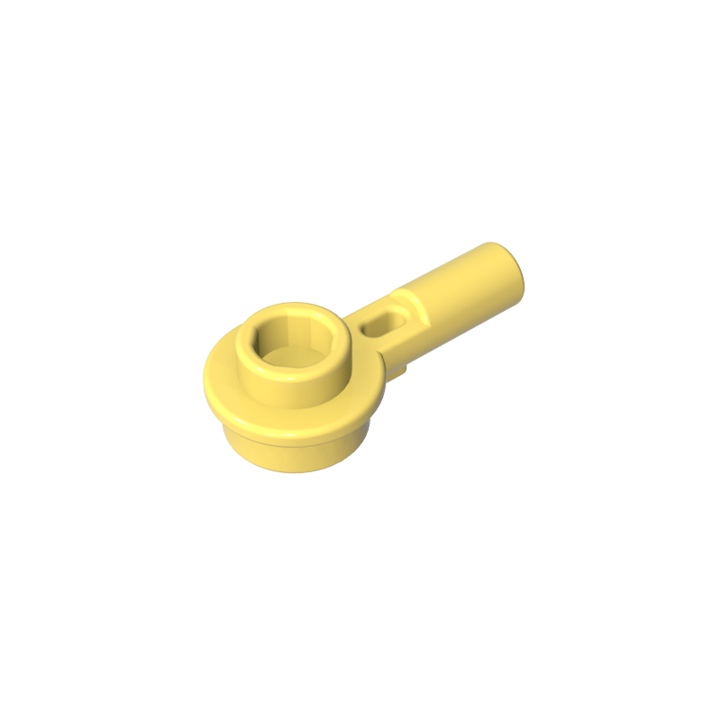 Plate Round 1 x 1 with Hollow Stud and Horizontal Bar 1L