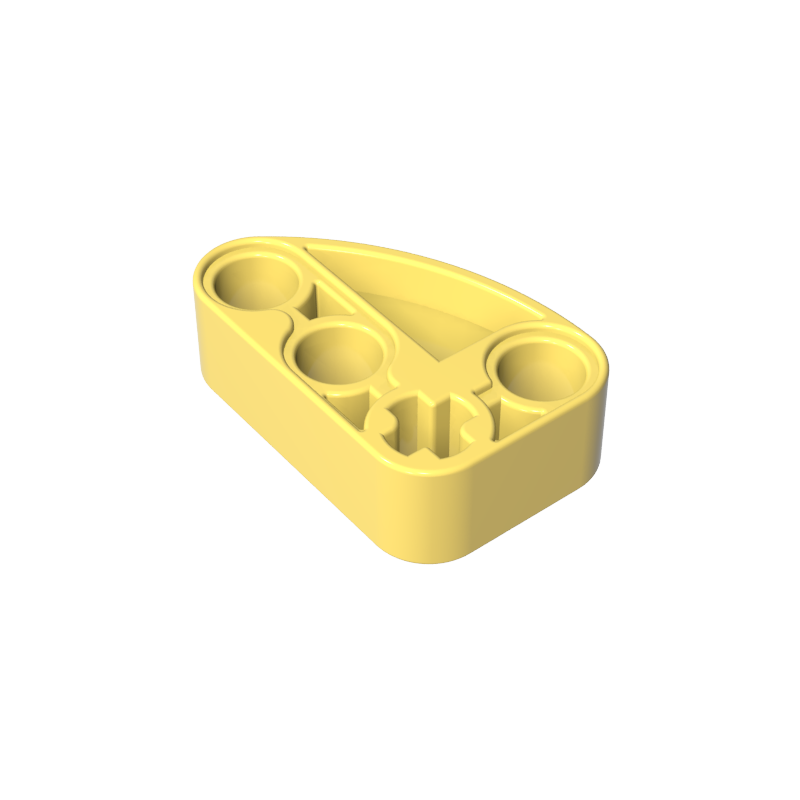 Technic Beam 2 x 3 L-Shape with Quarter Ellipse Thick