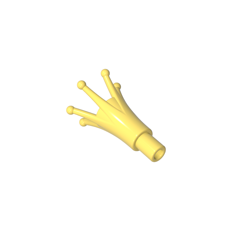 Headwear Accessory Crown Long with Bar