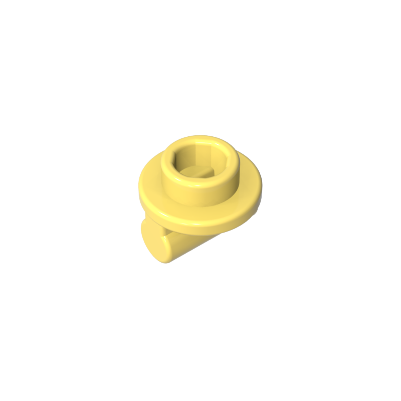 Plate Round 1 x 1 with Hollow Stud and Bar on Underside
