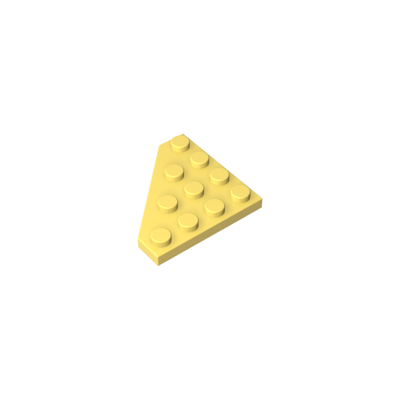 Wedge Plate 4 x 4 Cut Corner