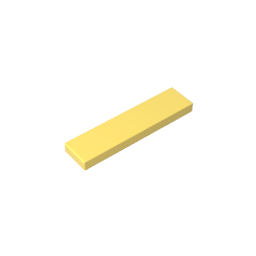 Tile 1 x 4 with Groove