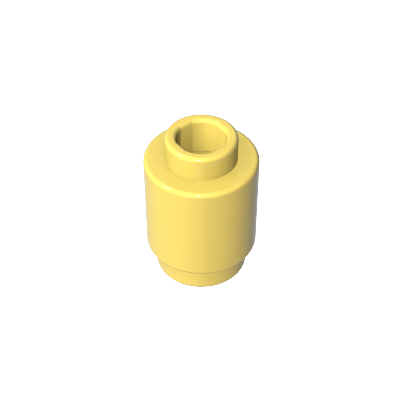 Brick Round 1 x 1 Open Stud