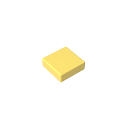 Tile 1 x 1 with Groove