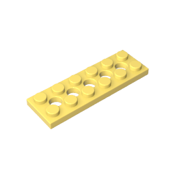 Technic Plate 2 x 6 [5 Holes]