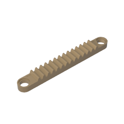 Technic Gear Rack 1 x 8 with Holes