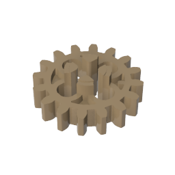 Technic Gear 16 Tooth with Round Holes [Old Style]
