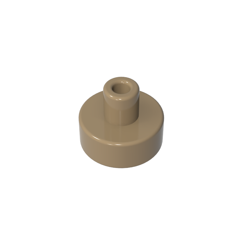 Tile Round 1 x 1 with Hollow Bar