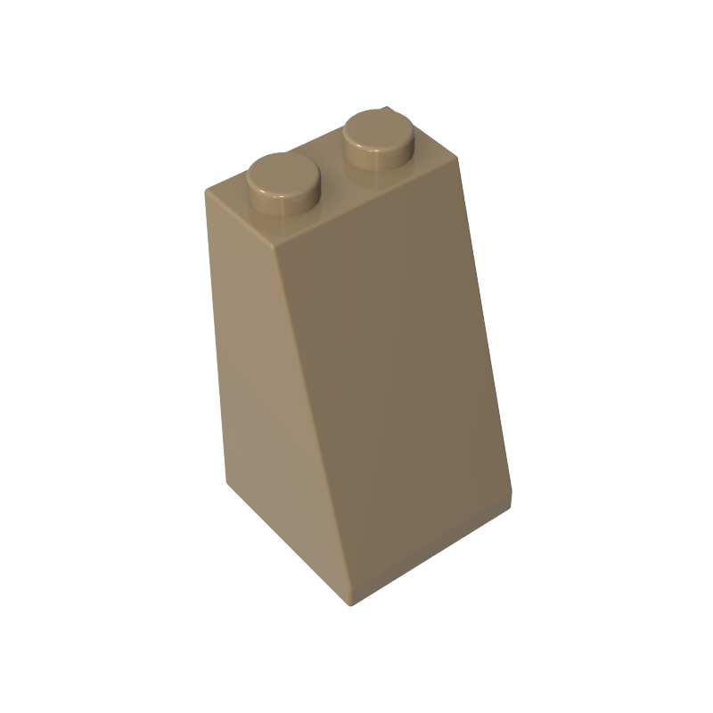 Slope 75° 2 x 2 x 3 [Solid Studs]