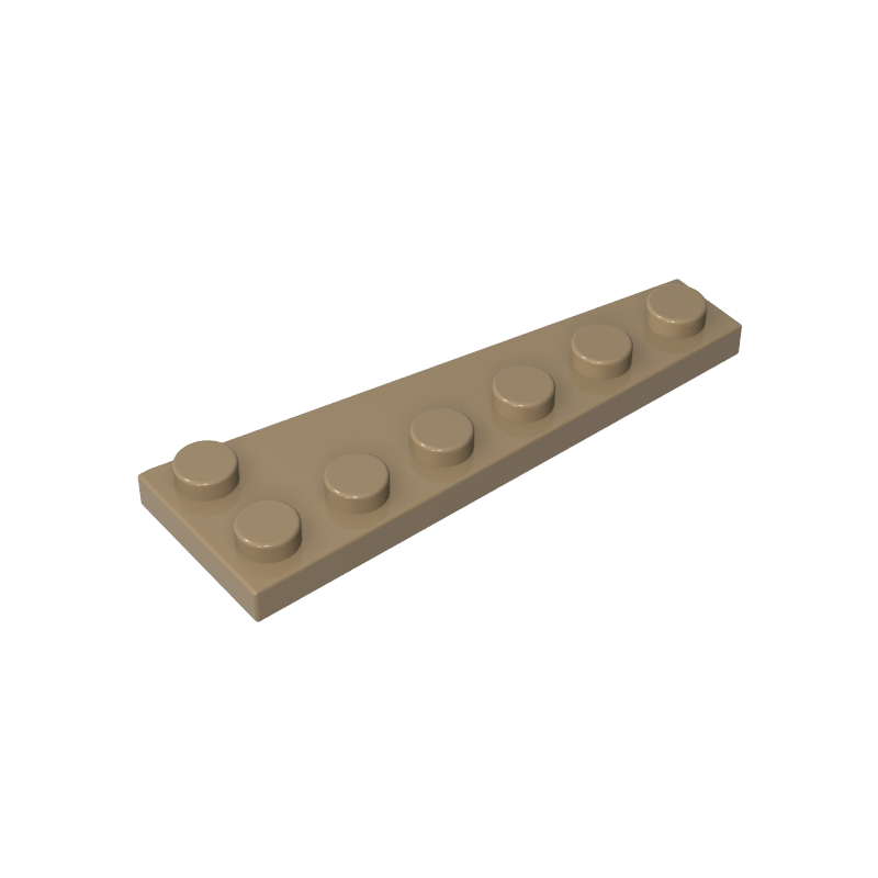 Wedge Plate 6 x 2 Left