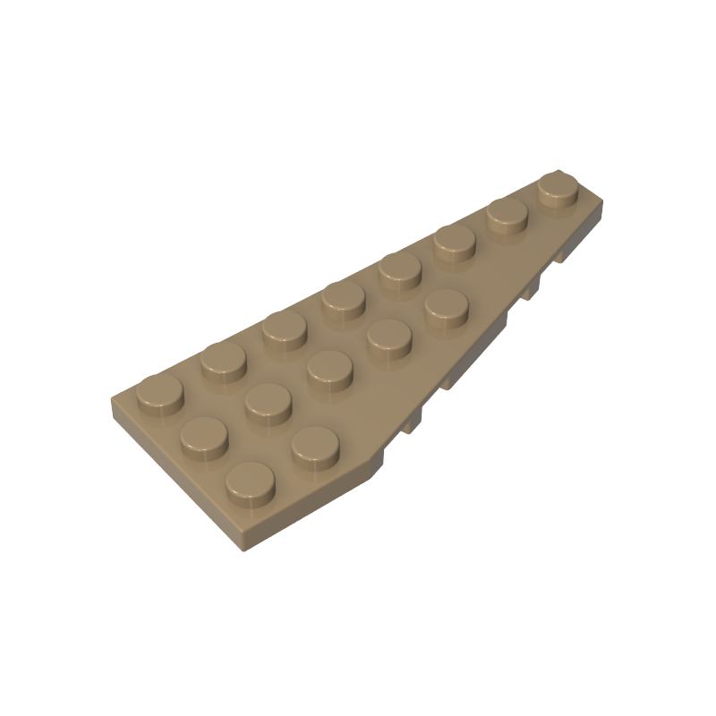 Wedge Plate 8 x 3, 22° Right