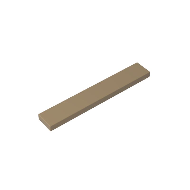 Tile 1 x 6 with Groove
