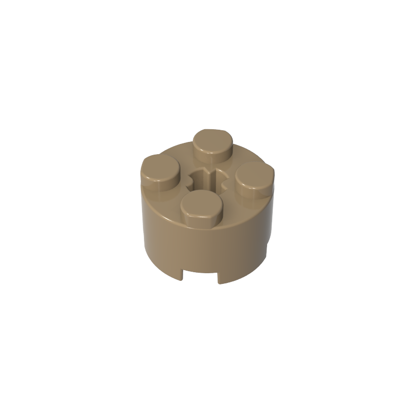 Brick Round 2 x 2 with Axle Hole